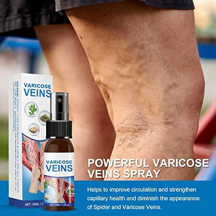 EFINITYER Varicose Veins Miracle Spray, Varicose Veins Treatment for Legs, Improve Blood Circulation to Sooth Spider Veins and Relief Tired and Heavy Legs - Image 2