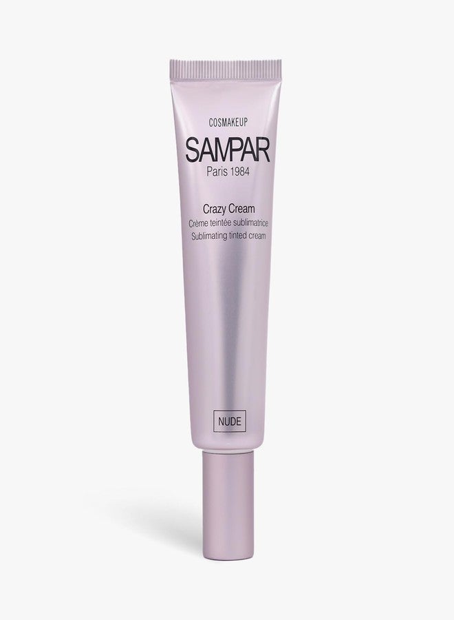 Sampar Crazy Cream Nude - Self-Tanning Cream for Natural Glow - Hydrates & Smooths Skin - Anti-Aging Formula for Firmness - Sunless Tan for All Skin Types - Paris Beauty Made - Image 1