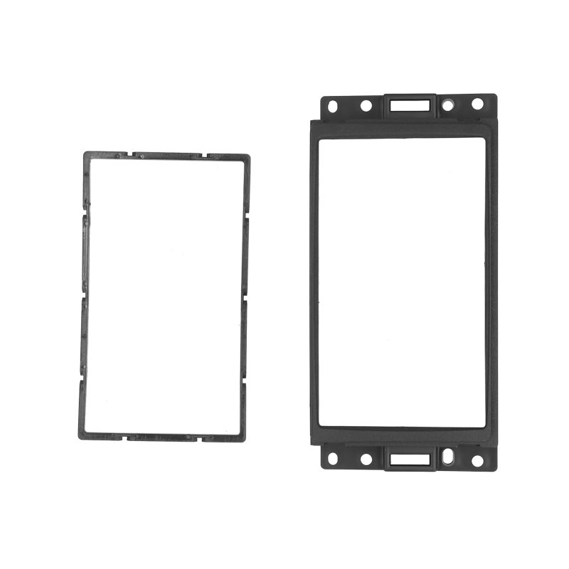 Car Stereo Radio Fascia 2-Din Abs Material Seamless Fit Navigation Frame - Refined Interior Appearance Dash Stereo Bezel for Chevrolet Uplander 2005-2008 - Image 3
