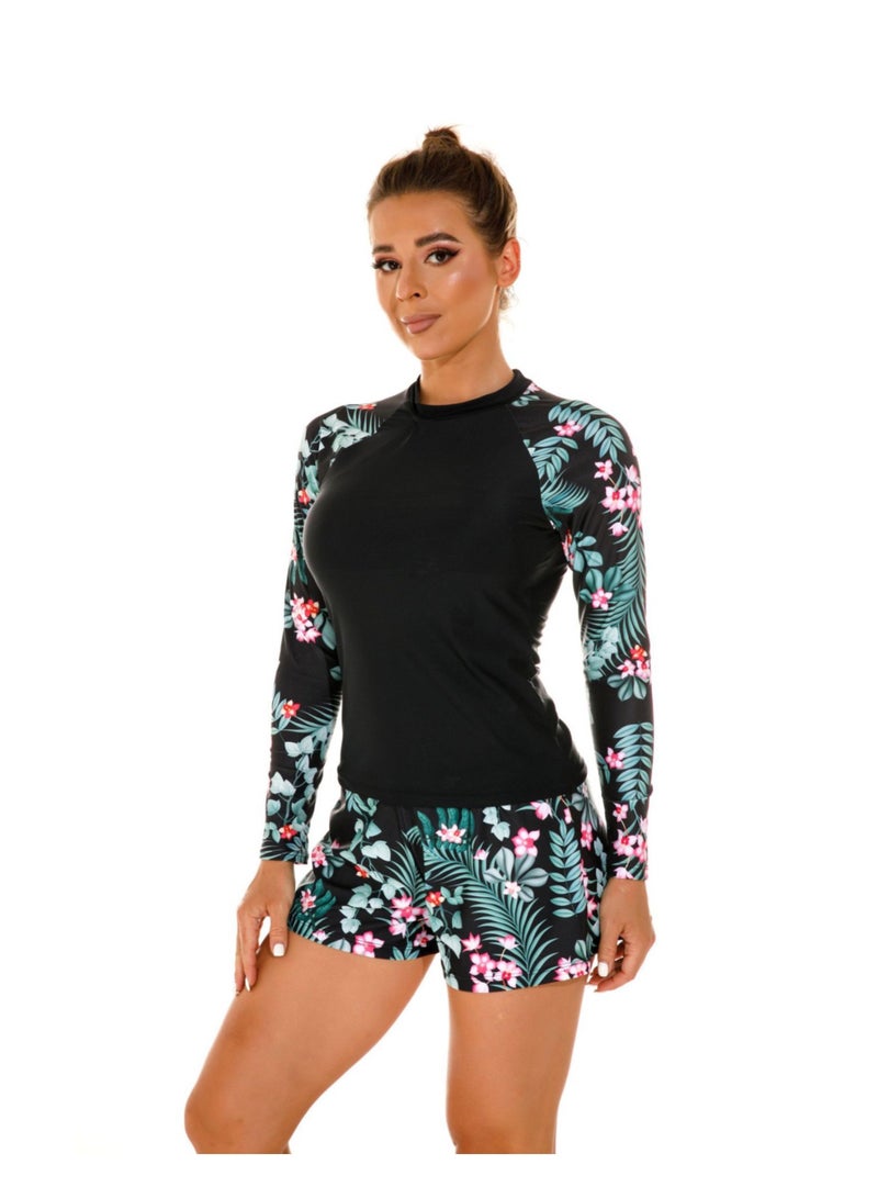 ملابس سباحة نسائية قطعتين للسيدات - Image 1