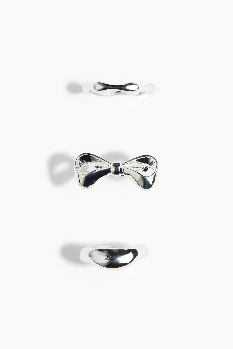 H&M 3-pack rings