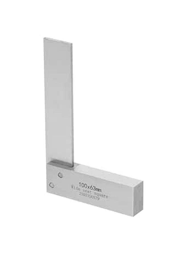 Carbon Steel L Shaped Angle Ruler Wide Base Carpenter Square Woodworking Measuring Tool - Image 1