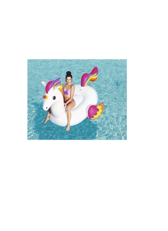 Bestway Bestway Giant Inflatable Unicorn 224cm x 164cm  - Image 3