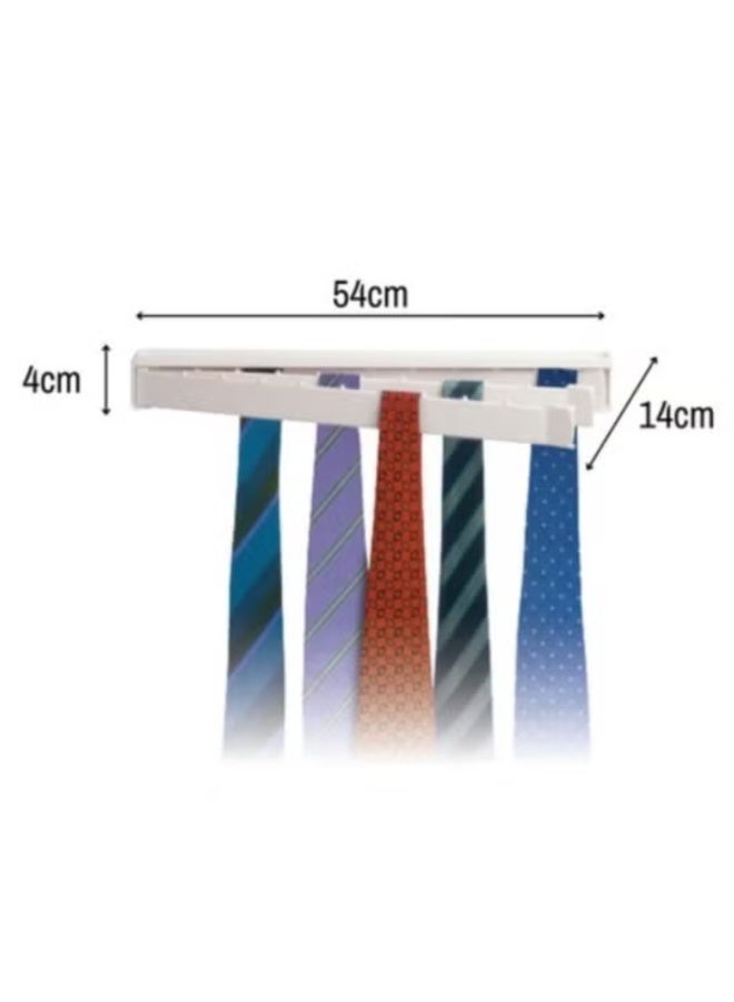 Rayen 2203 Tie Hanger – Rotating Tie Rack for 30 Ties, Original Spanish Brand, Space-Saving Closet Organizer - Image 5