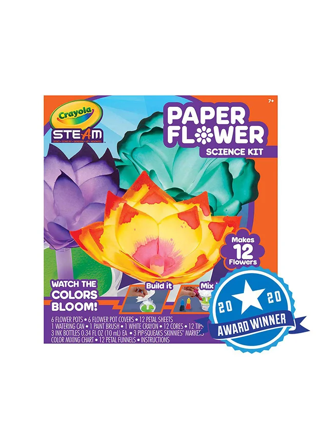 كرايولا Paper Flower Science Kit