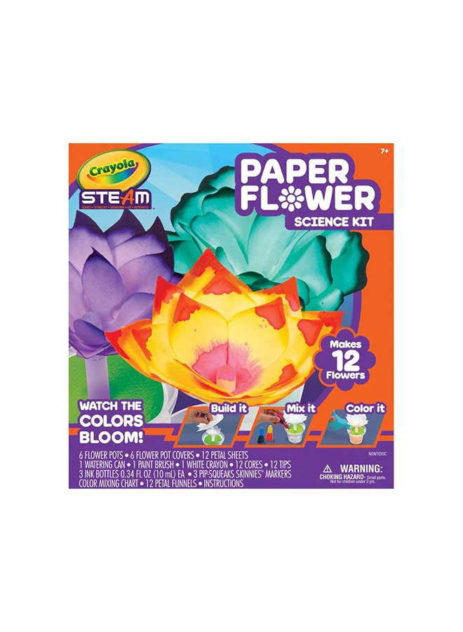 كرايولا Paper Flower Science Kit