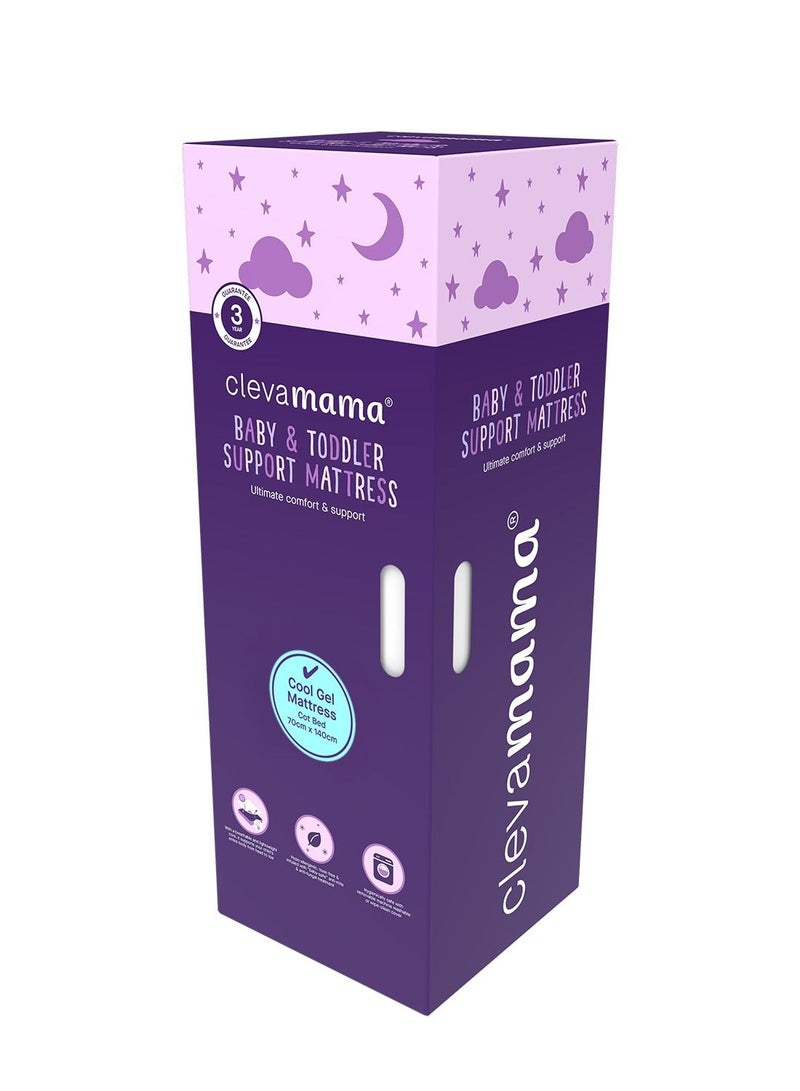 Clevamama Climate Control Mattress 70 x 140 x 10 cm - Cot Bed Size  - Image 4