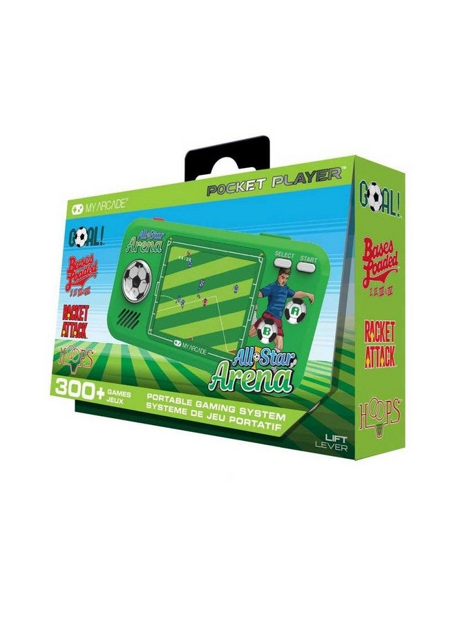 My Arcade All Star Arena Pocket Player Portable Gaming System With 307 Retro Games 2.75" Screen Dgunl 4128 - Image 4