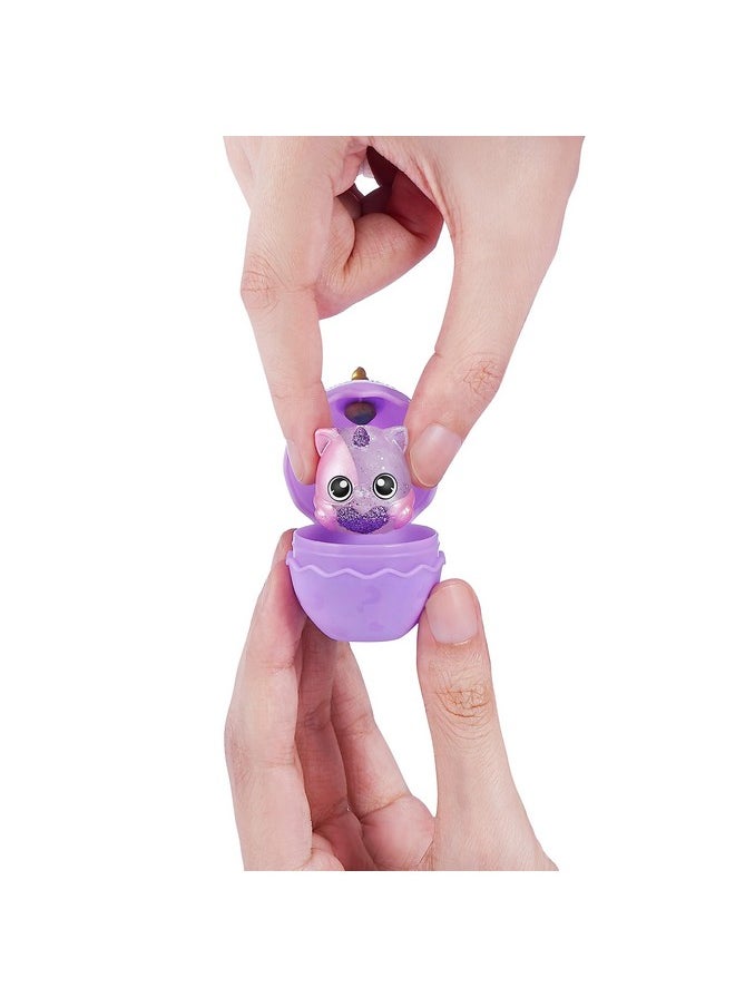 Rainbocorns Eggzania Surprise Mania Series 1 (Kitten) By Zuru, Collectible Plush Stuffed Animal, 5 Mini Eggs, Stickers, Diy Jewelry, Slime, Ages 3+ For Girls, Children  - Image 3