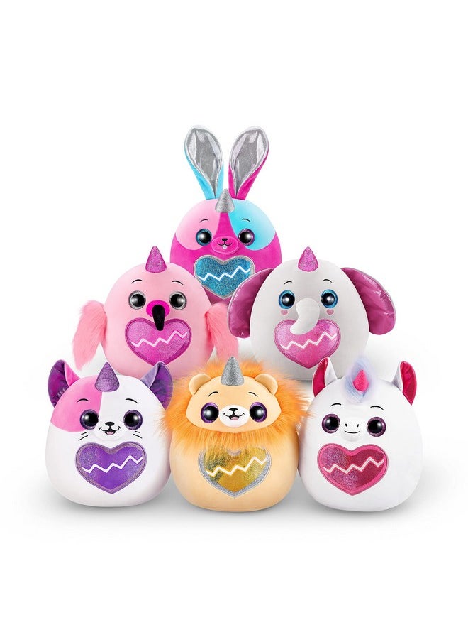 Rainbocorns Eggzania Surprise Mania Series 1 (Kitten) By Zuru, Collectible Plush Stuffed Animal, 5 Mini Eggs, Stickers, Diy Jewelry, Slime, Ages 3+ For Girls, Children  - Image 4