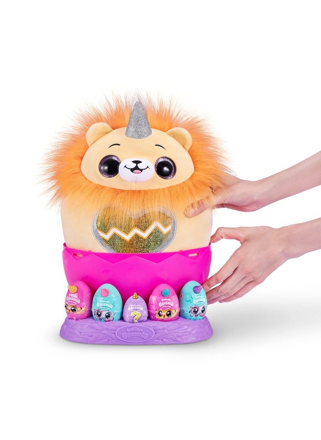 Rainbocorns Eggzania Surprise Mania Series 1 (Kitten) By Zuru, Collectible Plush Stuffed Animal, 5 Mini Eggs, Stickers, Diy Jewelry, Slime, Ages 3+ For Girls, Children  - Image 5