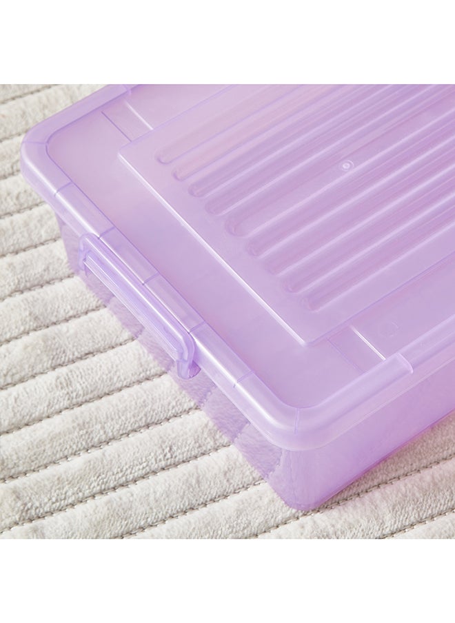 Home Box - Rolling Underbed Storage Box with Wheel and Lid 35 L - Image 1