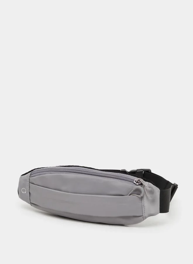 Styli Styli Plain Dual Pocket Running Belt