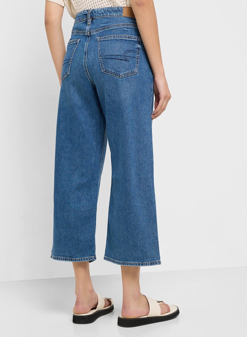 American Eagle AE Stretch High-Waisted Stovepipe Crop Jean - Image 3