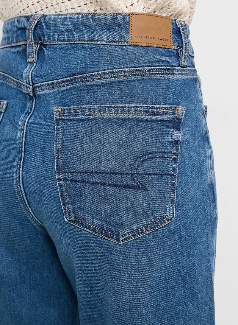 American Eagle AE Stretch High-Waisted Stovepipe Crop Jean - Image 5