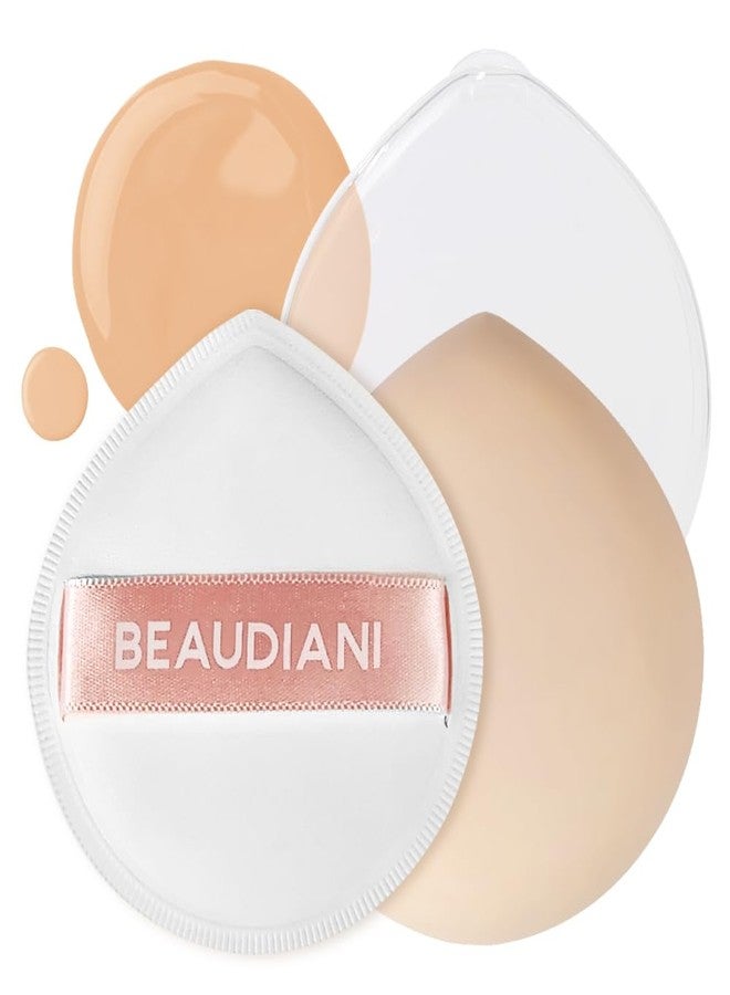 BEAUDIANI Perfect Fit Soft Big Puff – Premium XL Rubycell Makeup Applicator for Seamless Coverage & Flawless Skin – Ultra-Soft, Hygienic, Dense Cushion - Image 1