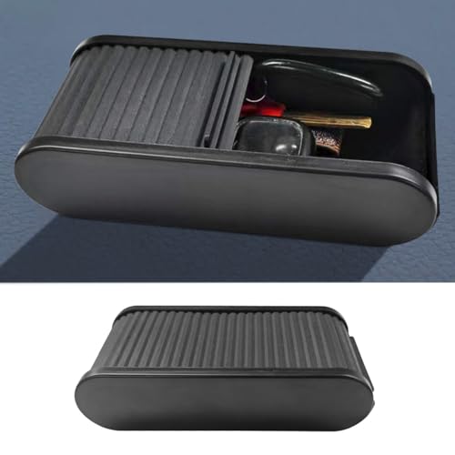 KPFILEH Coin Holder for Car Universal Portable Auto Change Organizer Larger Capacity Car Coin Storage Box Accessories for Most Cars Trucks SUVs1PC - Image 1