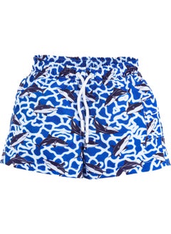 Gold Class Kidswear Boys Shark Patterned Swim Shorts  - Image 1