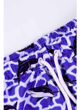 Gold Class Kidswear Boys Shark Patterned Swim Shorts  - Image 3