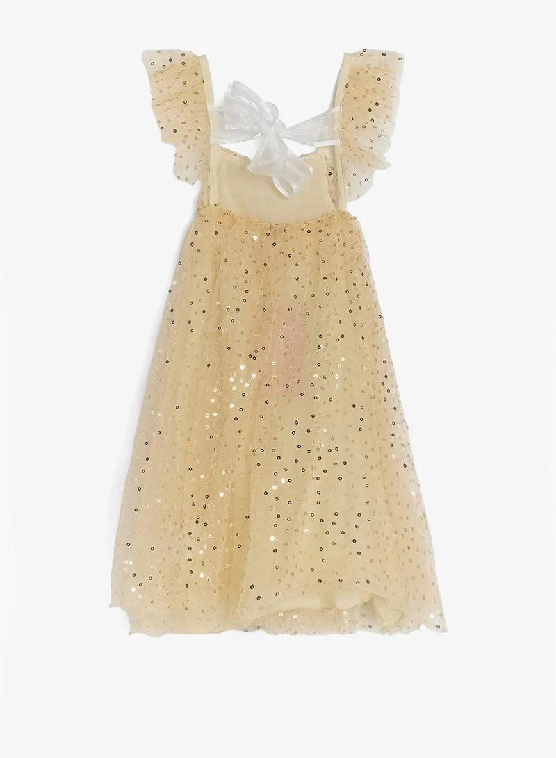 Pinata  Sequin Tulle Occasion Dress for Women | Best Price UAE
