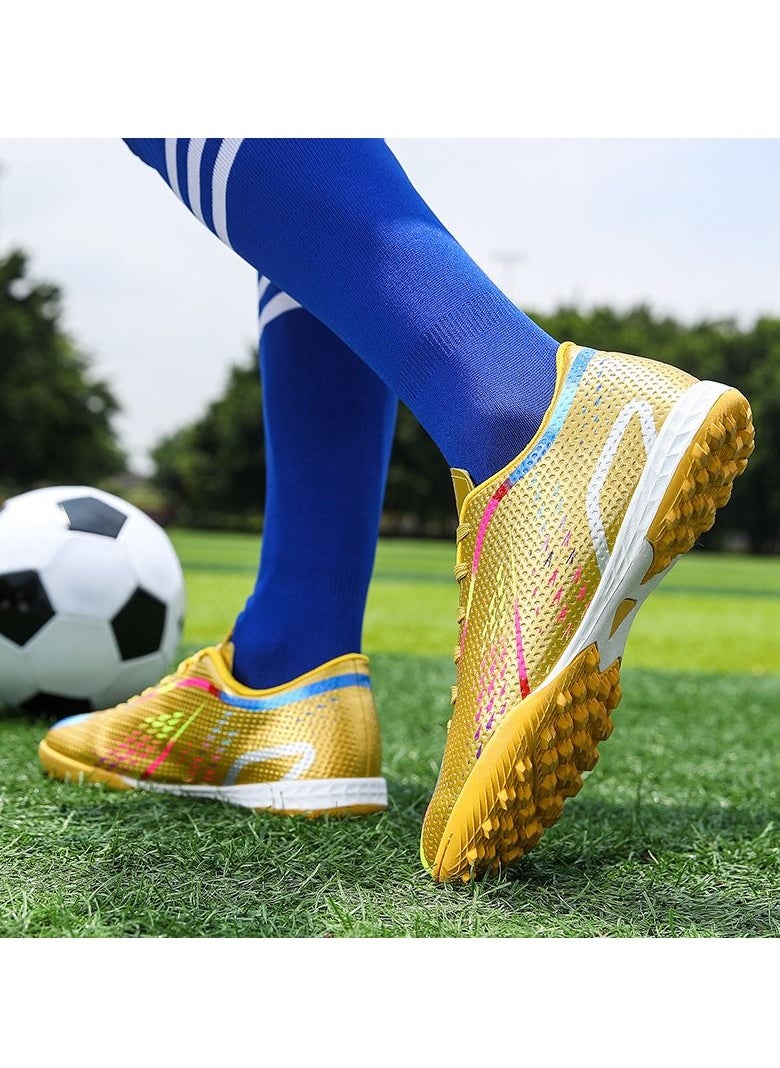 Generic Men's Football Shoes Hard Ground Football Shoes Outdoor and Indoor Professional Youth Boys' Football Shoes Men's and Women's Football Shoes  - Image 3