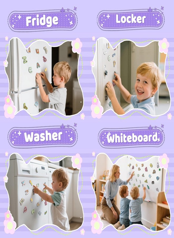 Flamax 26 Pieces Large Magnetic Letters, Animal Lowercase a-z Alphabet Magnets, Magnet Letter for Fridge & Whiteboard, Alphabet Magnet, Large Magnetic Letters, Fridge Magnets for Toddlers 1-3 - Image 4