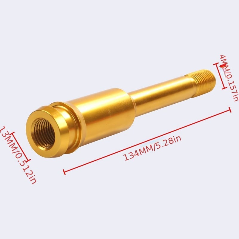 مقبض تمديد ذراع التروس المستقيم لناقل الحركة السريع باللون الذهبي مناسب لفولكس فاجن T4 1990 2003 - Image 2