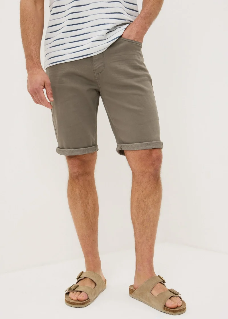 Matalan Mushroom Slim Fit Shorts