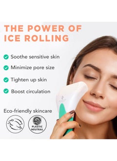 Beauty by Earth Ice Roller For Face Face & Eye Roller For Puffy Eyes Relief Skin Care Product Beauty Gift That Helps Relieve Migraines Facial Roller Gifts For Women  - Image 2