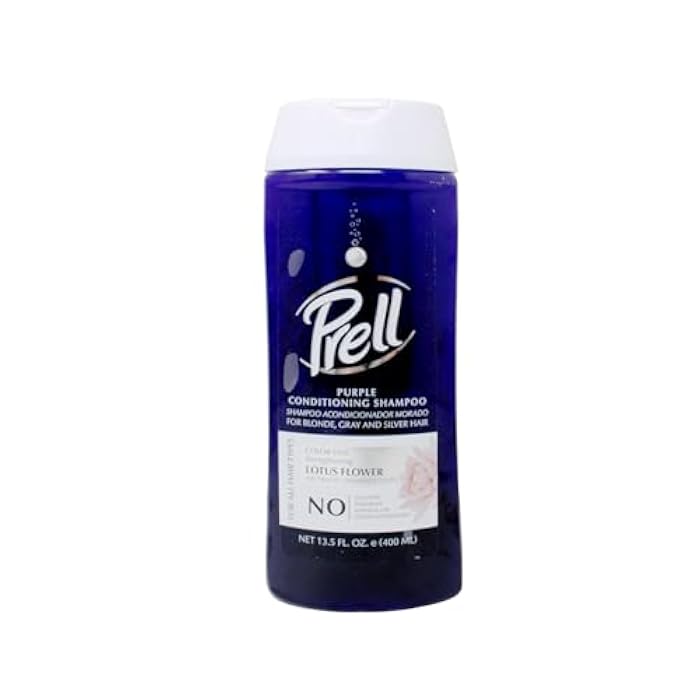 Prell Lotus Flower Purple Conditioning Shampoo – Color-Safe Strengthening Formula for All Hair Types | 13.5 fl oz - Image 5
