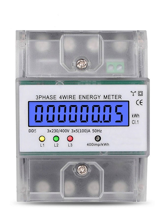 3-Phase 4-Wire Digital Energy Meter，Accurate Power Monitoring with Easy Installation - Image 1