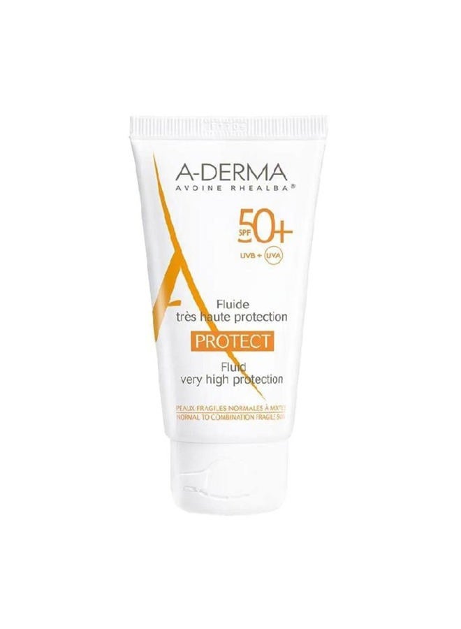 A-DERMA A-derma Protect Invisible Fluid Spf 50+ 40ml  - Image 3