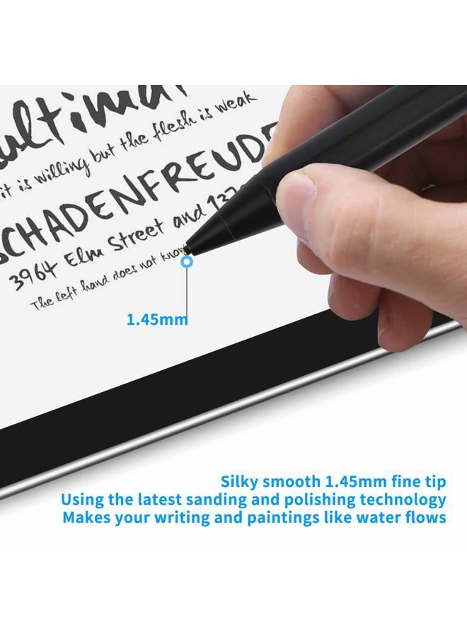 EVACH Stylus Pens for Lenovo Tab P12/P11 Pro Pencil, Capacitive High Sensitivity Digital Pencil with 1.5mm Ultra Fine Tip Stylus Pencil for Lenovo Tab P12/P11 Pro Pen, Black - Image 2