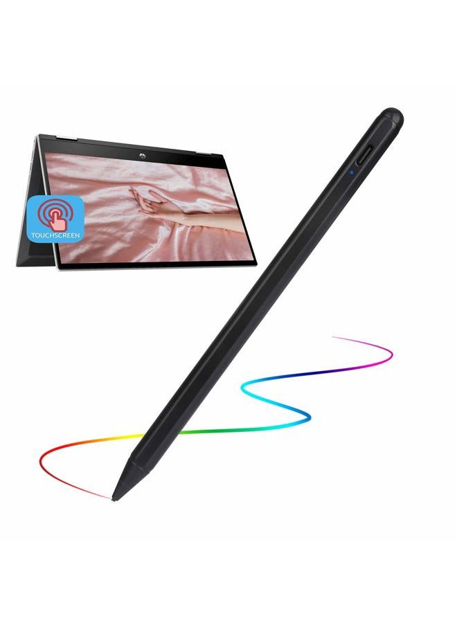 EVACH Stylus Pens for Lenovo Tab P12/P11 Pro Pencil, Capacitive High Sensitivity Digital Pencil with 1.5mm Ultra Fine Tip Stylus Pencil for Lenovo Tab P12/P11 Pro Pen, Black - Image 1