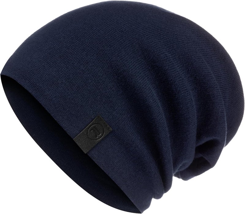 Revony Warm Slouchy Beanie Hat - Deliciously Soft Daily Beanie in Fine Knit - Image 1