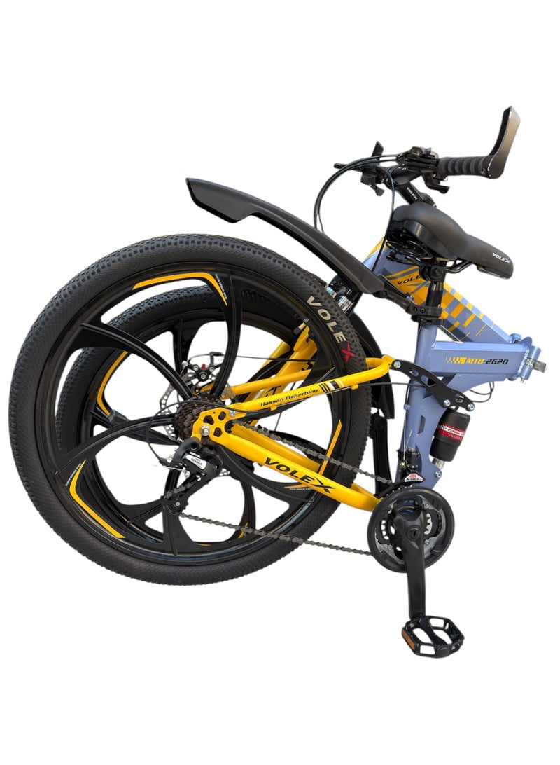 فولكس فوليكس اكس 9 مقاس 26 سرعات 21 مناسبه من طول 150 الي 180 سم - Image 1