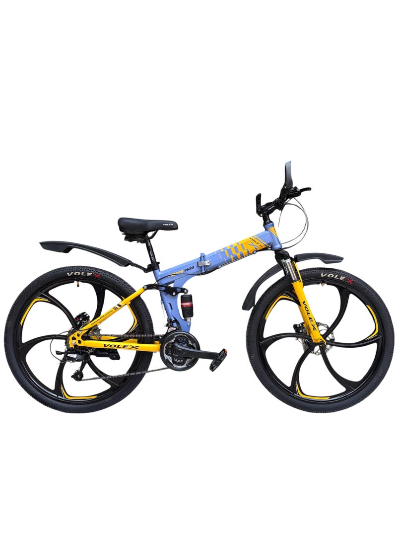 فولكس فوليكس اكس 9 مقاس 26 سرعات 21 مناسبه من طول 150 الي 180 سم - Image 2