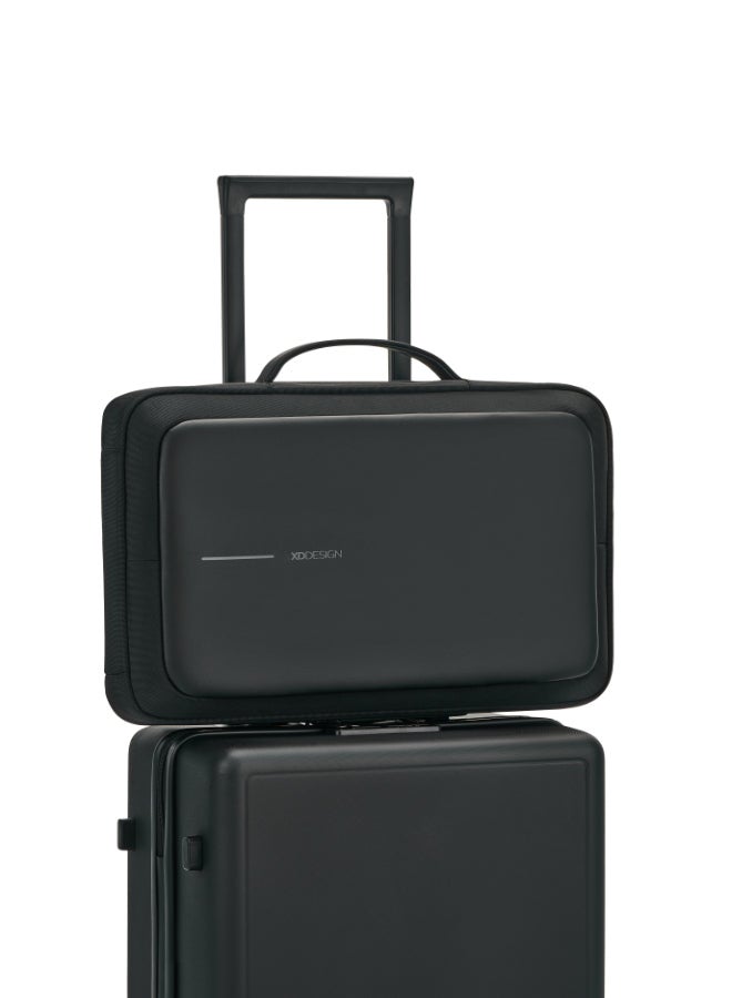 XD DESIGN Bobby Bizz 2.0 | Anti-Theft Backpack & Briefcase, Convertible Laptop & Tablet Travel Bag, Hidden Zipper, Cut Resistant, RFID Protected Pocket, Multi Compartments & Water Repellant - Black - Image 3