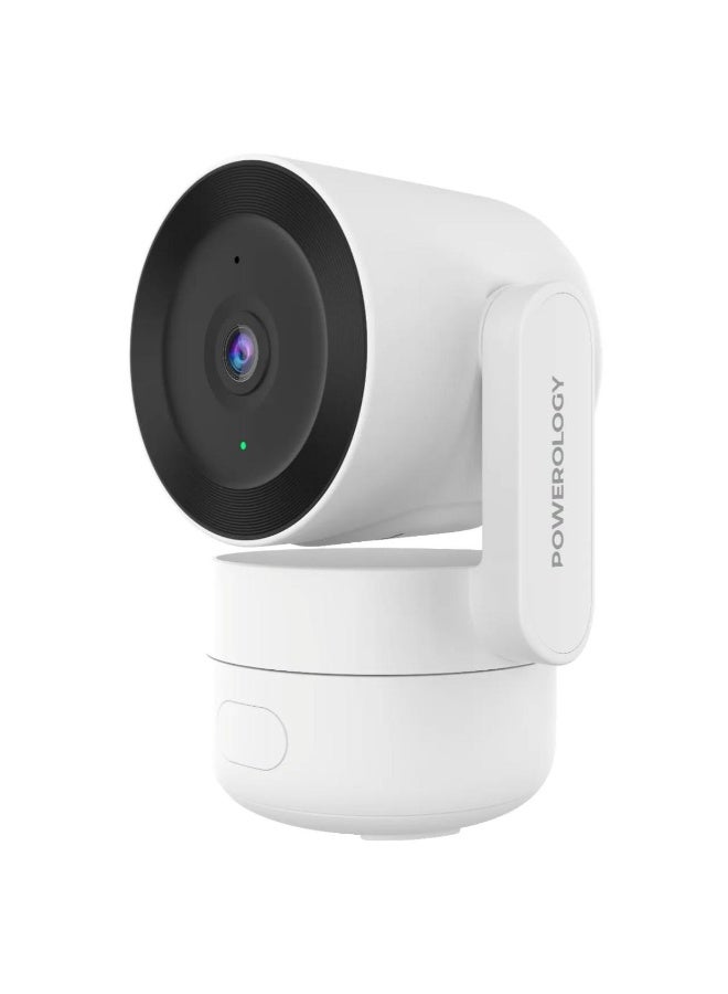 باورولوجي Powerology Powerology Indoor Ptz Smart Camera 1440p Detection Audio Night Vision