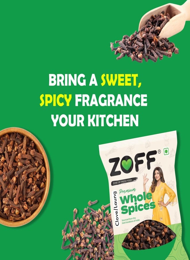 ZOFF Premium Cloves Whole – Authentic Flavour, Natural Health Benefits, and Versatile Spice for Your Culinary Creations| Whole Cloves 50gms - Image 3