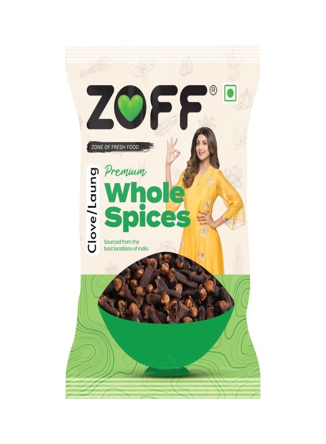 ZOFF Premium Cloves Whole – Authentic Flavour, Natural Health Benefits, and Versatile Spice for Your Culinary Creations| Whole Cloves 50gms - Image 1