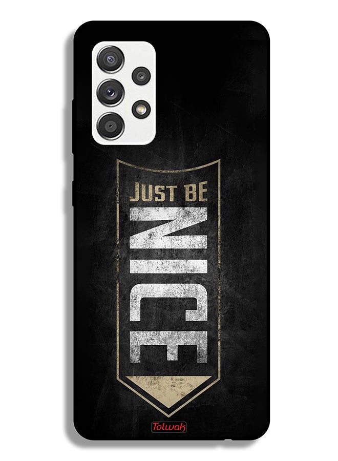 Tolwak Samsung Galaxy A32 5G Protective Case Cover Just Be Nice - Image 1