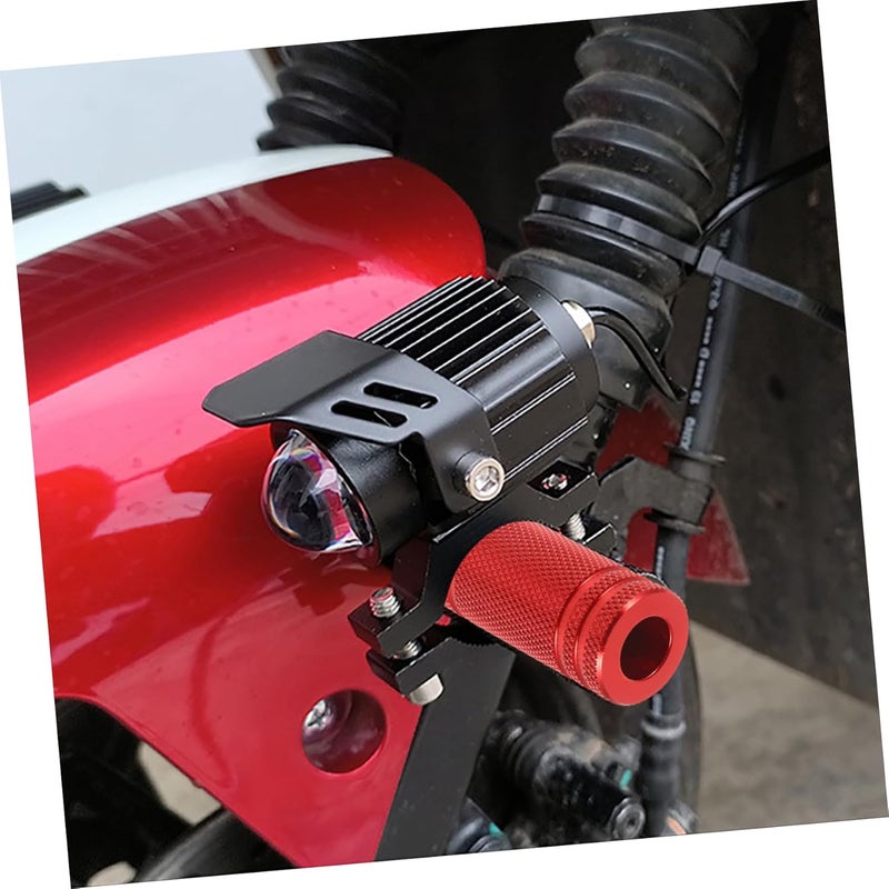 ABOOFAN Aluminum Bracket Motorcycle Spotlight Mount Front Mudguard Light Bracket Scooter Light Holder - Image 4