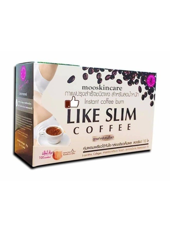 Idol Like Slim Coffee | Herbal Instant Coffee for Weight Management | Low Fat | 10 Sachets - Image 1