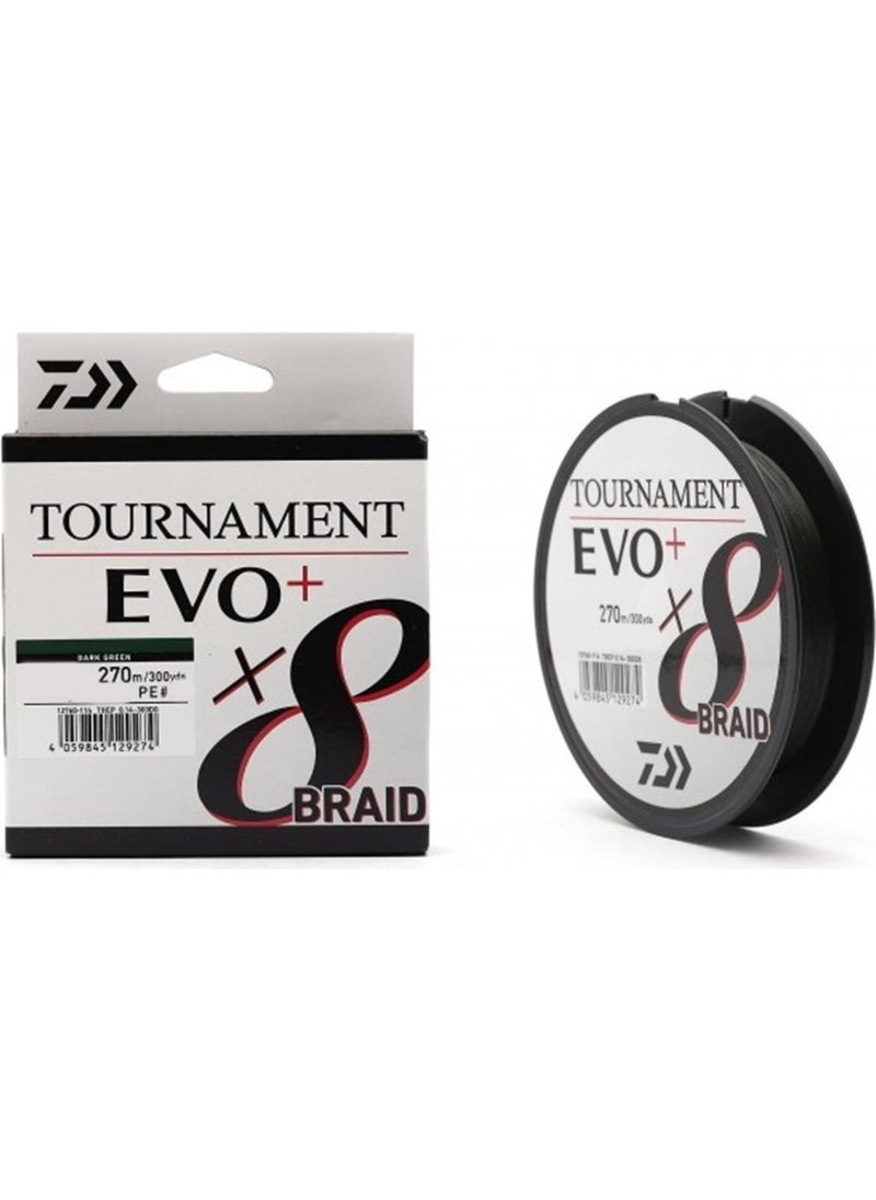 Daiwa - Tournament Evo+ 8b Dark Green Line 135 mt - Image 1