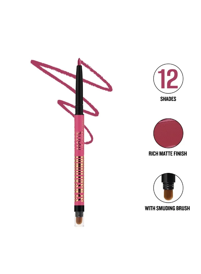 فور إيفر52 Forever52 Sensational Matte Lip Liner with Smudging Brush