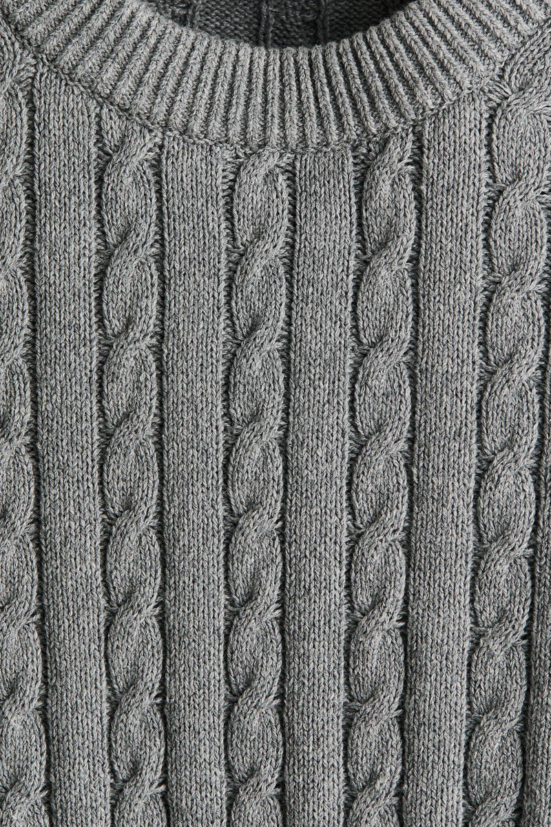 H&M  Regular Fit Cable-knit jumper for Men | Best Price UAE