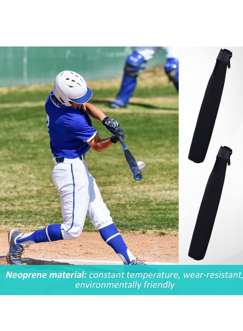Y&D Baseball Bat Sleeve Warmer Softball Sleeve,Neoprene Sleeves Protector Cover for Sport - Set of 2 - Image 4
