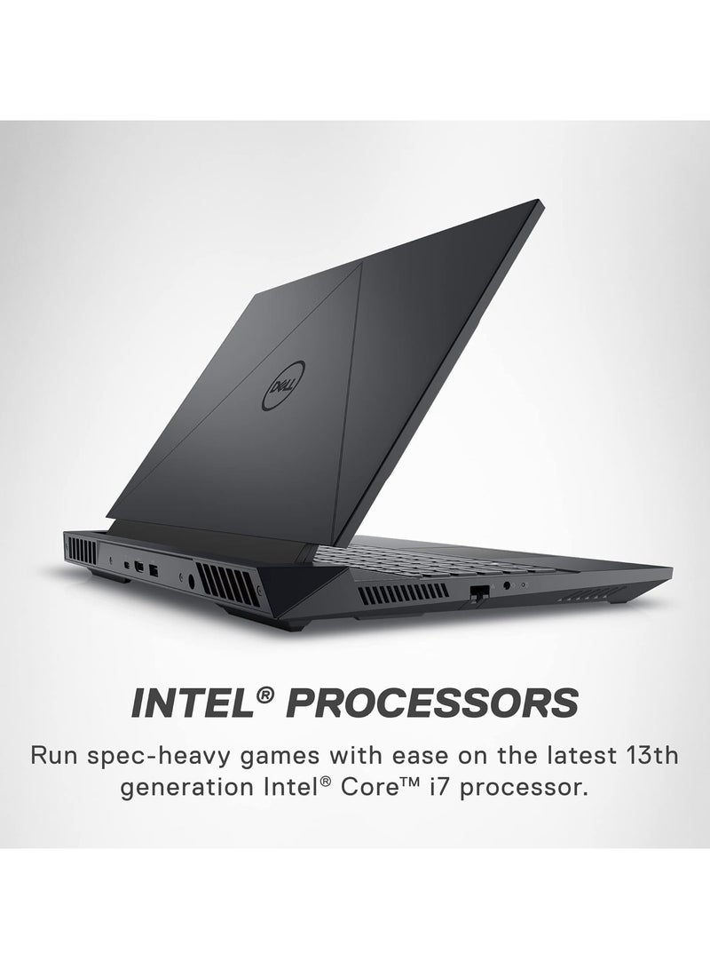 ديل لابتوب جيمينج G15 5530 (نسخة محدثة) بشاشة 15.6 بوصة FULL HD (1920x1080)، مع معالج Intel Core i7-13650HX/ذاكرة RAM 16GB DDR5/تخزين SSD 1TB/نظام Windows 11 Home/بطاقة رسومات NVIDIA GeForce RTX 4060 بسعة 8GB دولي - Image 5