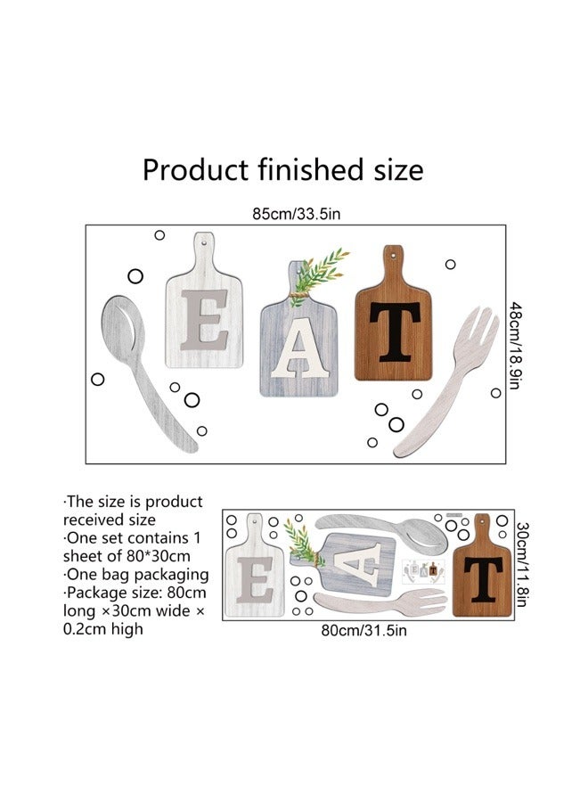 Creative "EAT" Wall Stickers - Image 5